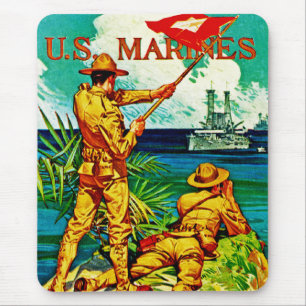 Tapis De Souris États-Unis Marines ~ Signal Flag
