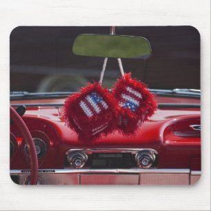 Tapis De Souris États-Unis, Massachusetts, Gloucester. Dés flous a