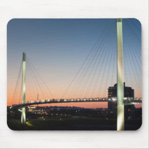 Tapis De Souris États-Unis, Nebraska, Omaha, Bob Kerrey Piéton