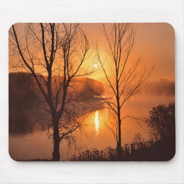 Tapis De Souris États-Unis, Nouvelle-Angleterre, Maine. Sunrise d' (Devant)