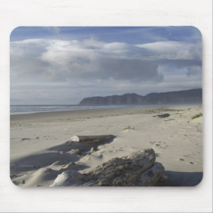 Tapis De Souris États-Unis, Oregon, dunes de sable et océan, Pacif