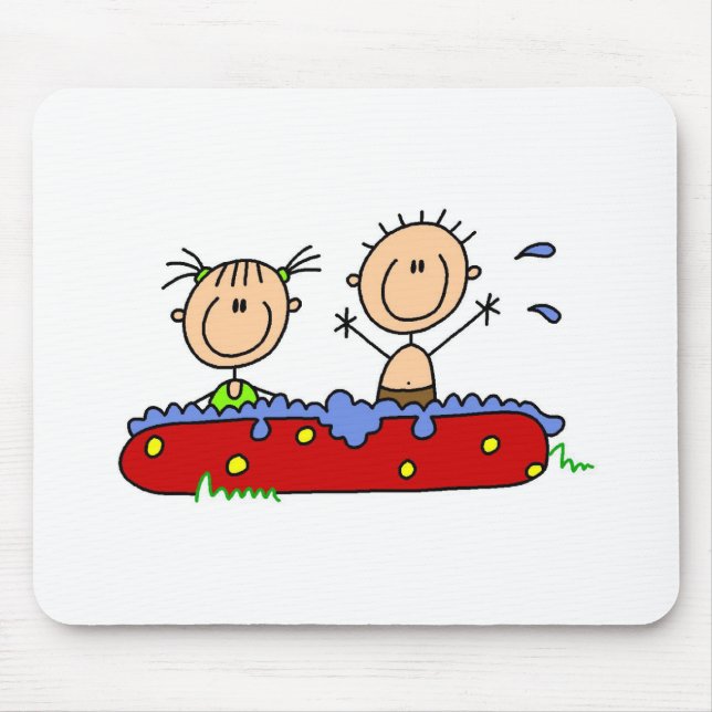 Tapis De Souris Été dans la piscine (Devant)