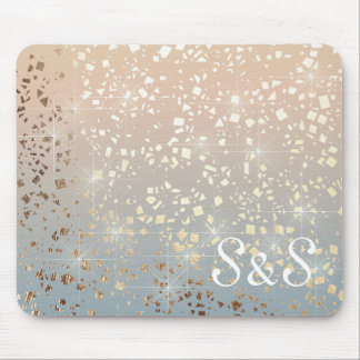 Tapis De Souris Étincelle amortie vintage d'aluminium d'étoile