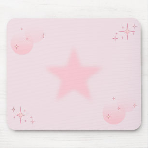 Tapis De Souris Étincelle esthétique rose mignonne