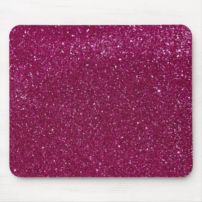 Tapis De Souris Étincelles roses de parties scintillantes (Devant)