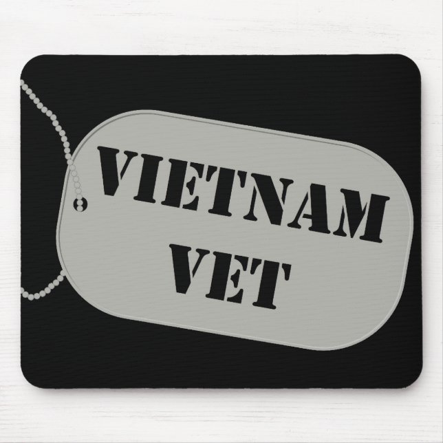 Tapis De Souris Étiquette Mousepad de vétérinaire du Vietnam (Devant)