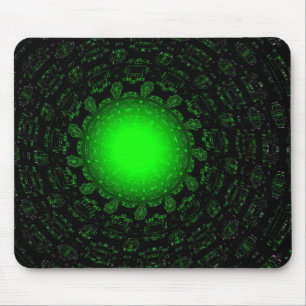 Tapis De Souris Étoile verte Mousepad