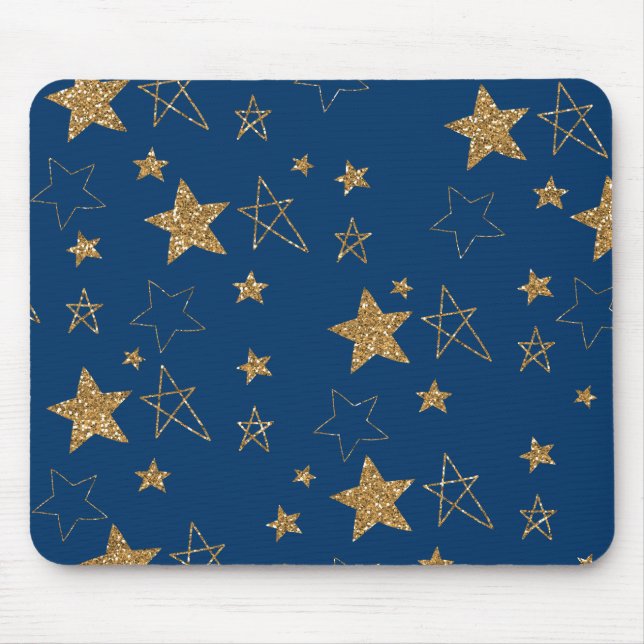 Tapis De Souris Étoiles d'or (Devant)