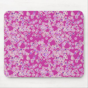 Tapis De Souris Étoiles, nuances lilas contre magenta