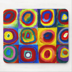 Tapis De Souris Étude de couleur Wassili Kandinsky