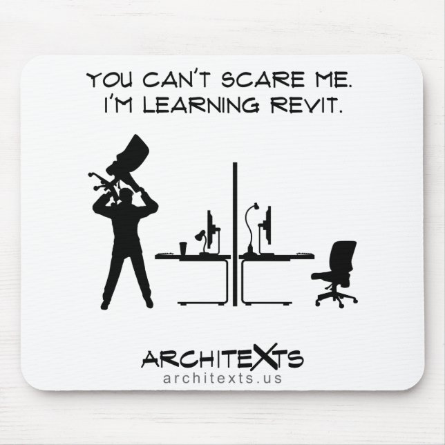Tapis De Souris Étude de Revit Mousepad (Devant)