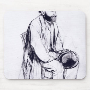Tapis De Souris Étude d'Edgar Degas pour un portrait de Manet