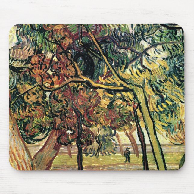 Tapis De Souris Étude des pins Vincent van Gogh (Devant)