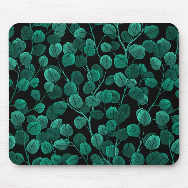 Tapis De Souris Eucalyptus noir (Devant)