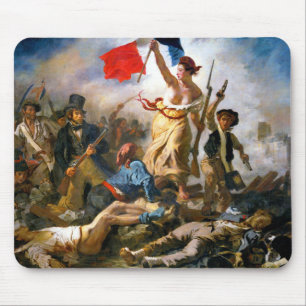 Tapis De Souris Eugene Delacroix, Liberté à la tête du peuple