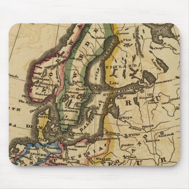 Tapis De Souris Europe 13 (Devant)