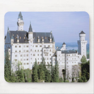 Tapis De Souris Europe, Allemagne, Château de Neuschwanstein, con