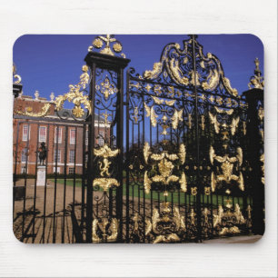 Tapis De Souris Europe, Angleterre, Londres. Porte dorée en dehor
