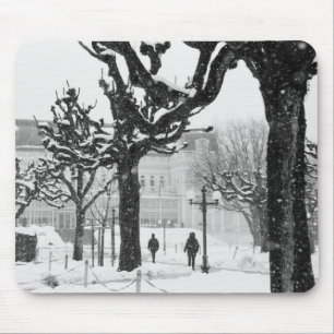 Tapis De Souris Europe, Autriche, Salzbourg. Hiver,