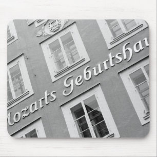 Tapis De Souris Europe, Autriche, Salzbourg. Lieu de naissance de 