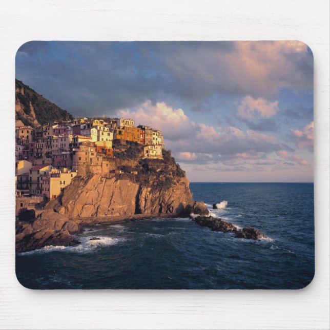 Tapis De Souris Europe, Italie, Manarola. La falaise nichée (Devant)