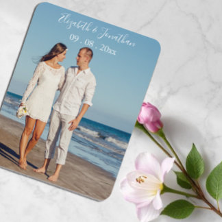 Tapis De Souris Événement de mariage de destination avec photo per