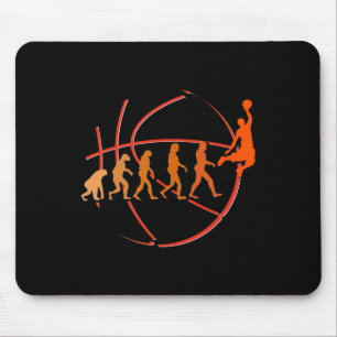 Tapis De Souris Evolution Basketball Player Ball Game Hos