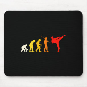 Tapis De Souris Évolution de karaté cadeau de kung fu Shotokan art