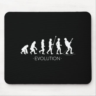 Tapis De Souris Evolution de la chemise guitariste, Rock Music Gui