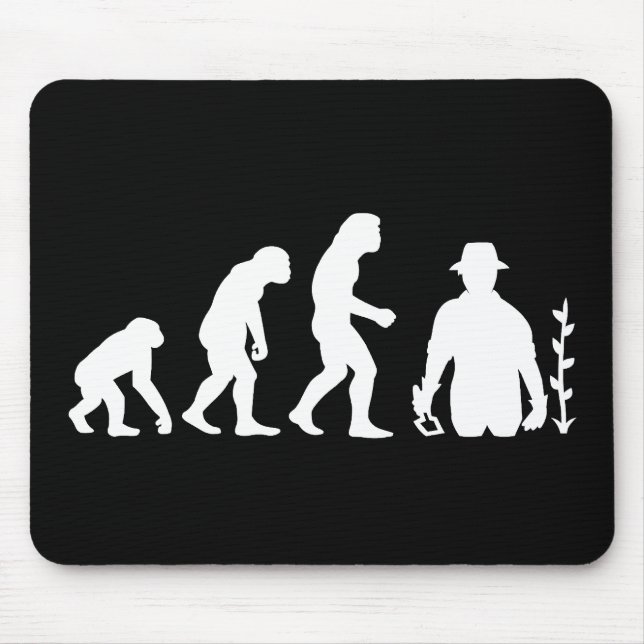 Tapis De Souris Évolution du jardinier (Devant)