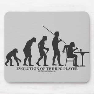 Tapis De Souris Évolution du joueur de RPG