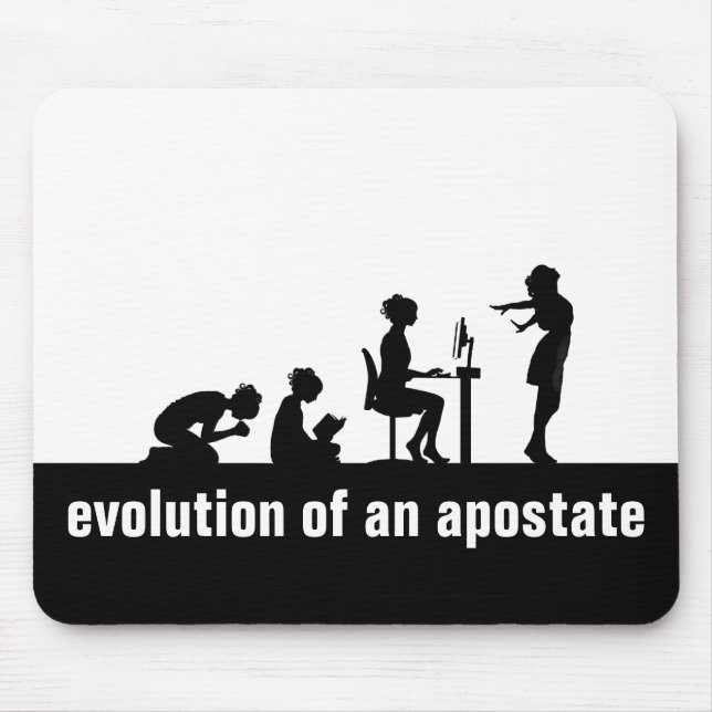 Tapis De Souris "Évolution d'un apostoat" (Devant)