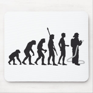 Tapis De Souris evolution firefighter