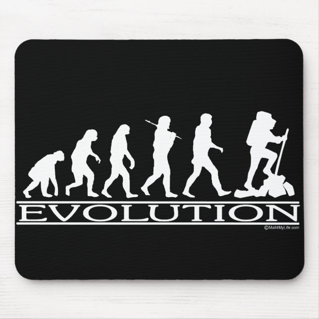 Tapis De Souris Évolution - randonnée (Devant)