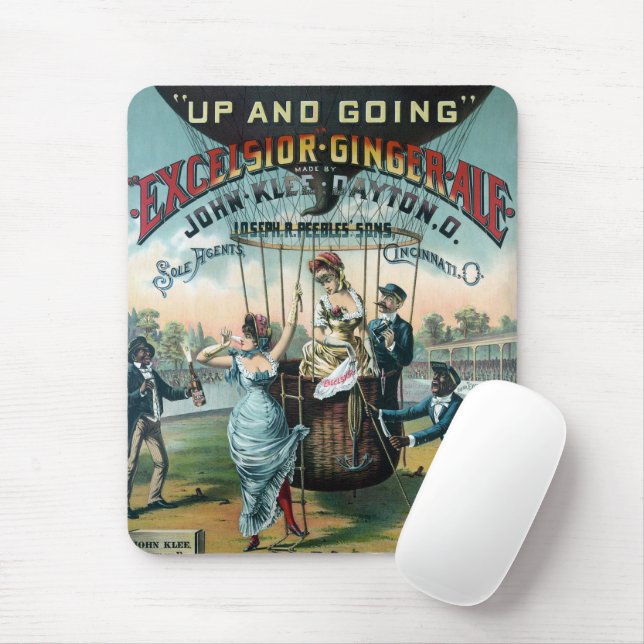 Tapis De Souris Excelsior Ginger Ale (Avec souris)