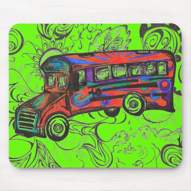 Tapis De Souris "EXCURSION sur le terrain" Mousepad (Devant)