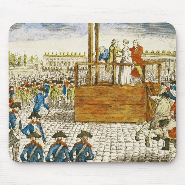 Tapis De Souris Exécution de Marie-Antoinette (Devant)