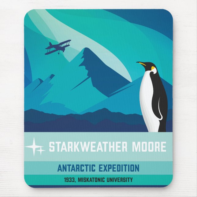 Tapis De Souris Expédition Antarctique Starkweather-Moore (Devant)