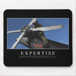 Tapis De Souris Expertise : Citation inspirée