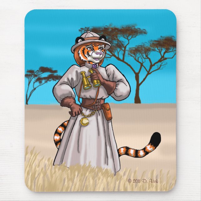 Tapis De Souris Explorateur Mousepad (Devant)