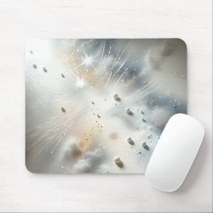 Tapis De Souris Explosion céleste Abstraite
