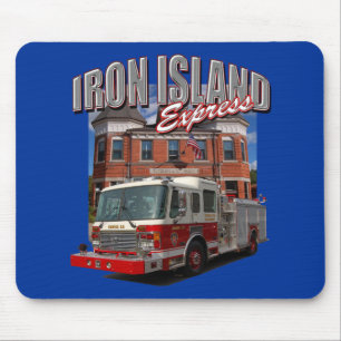 Tapis De Souris Express Mousepad d'île de fer