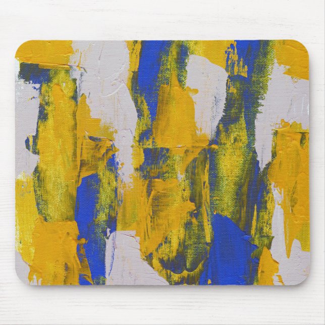 Tapis De Souris Expression Abstraite #10 par Michael Moffa (Devant)