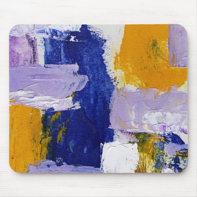 Tapis De Souris Expression Abstraite #9 par Michael Moffa (Devant)