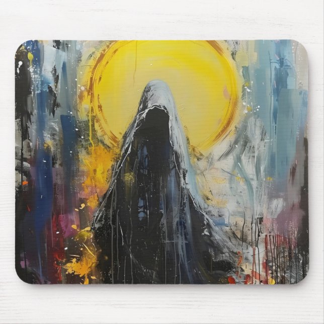 Tapis De Souris Expressionnisme de la mort (Devant)