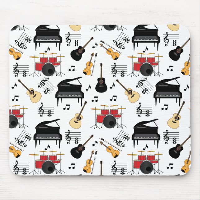 Tapis De Souris Extravaganza instrument de musique (Devant)
