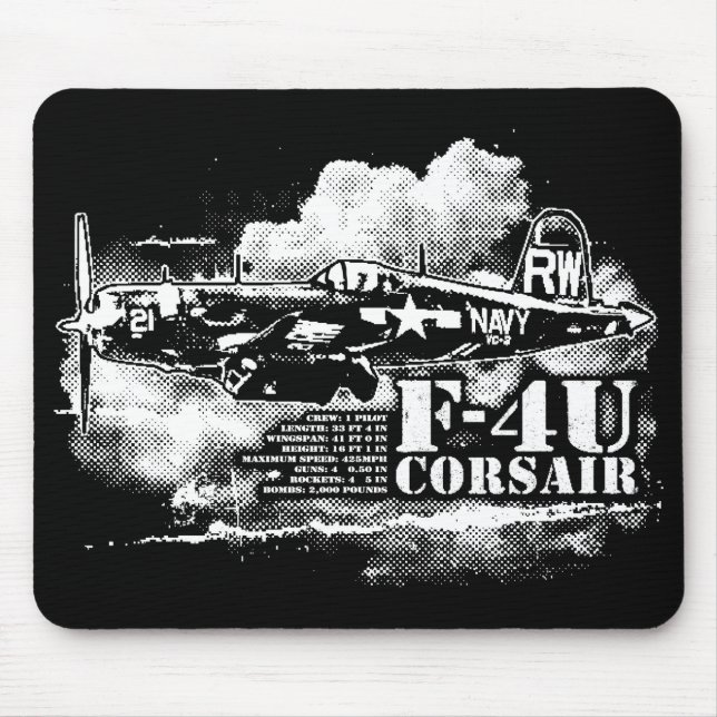 TAPIS DE SOURIS F4U CORSAIR (Devant)