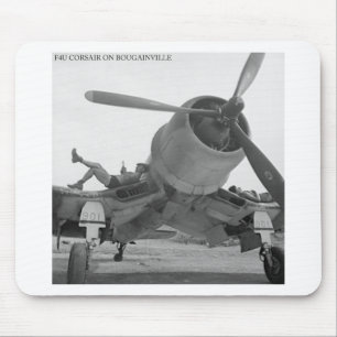 TAPIS DE SOURIS F4U CORSIAR SUR BOUGAINVILLE