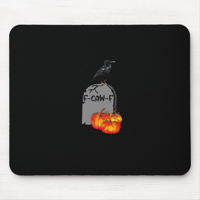 Tapis De Souris F-Caw-F Crow Classic Retro Cool (Devant)
