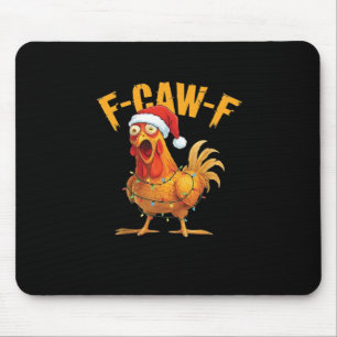 Tapis De Souris F-Caw-F Poulet de Noël Essentiel